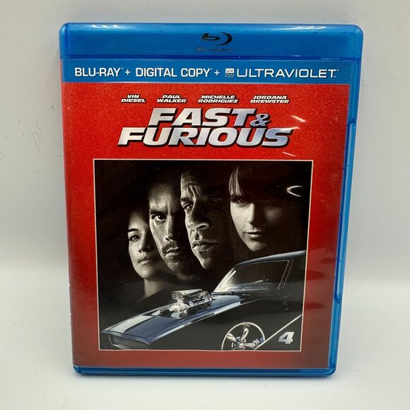 Fast & Furious 2009 BluRay PG13 Vin Diesel Paul Walker Universal - Picture 1 of 3